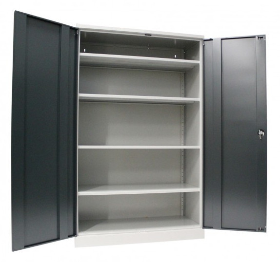 Aktenschrank Büroschrank Stahlschrank Metallschrank Werkstattschrank